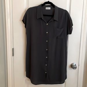 Button front dress